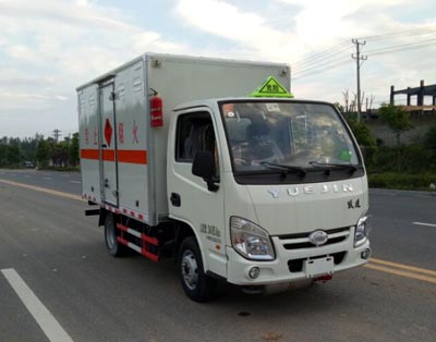 大力牌DLQ5030XRQSH型易燃氣體廂式運輸車